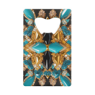 Steel Bottle Opener with Bahamas Colours