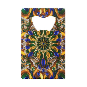 Steel Bottle Opener with Brazil Colours