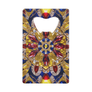 Steel Bottle Opener with Colombian Colours