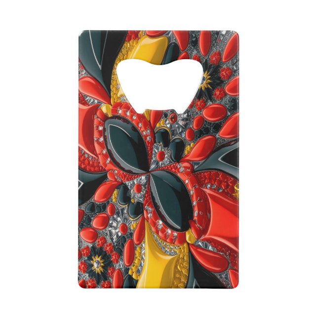 Steel Bottle Opener with Germany Colours (Front)