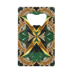 Steel Bottle Opener with Jamaica Colours