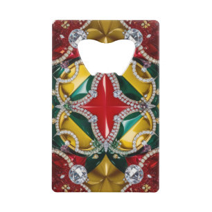 Steel Bottle Opener with Los Angeles Colours