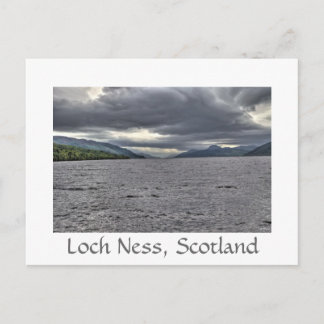Steel Clouds of Loch Ness Postcard