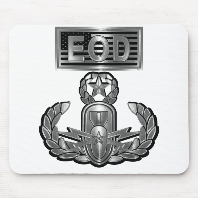Steel Design Master Explosive Ordnance disposal Mouse Mat (Front)