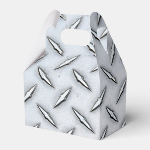 Steel Diamond Plate  Favour Box