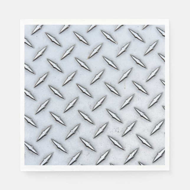 Steel Diamond Plate Napkin (Front)