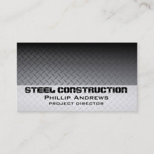 Steel Diamondplate Business Card