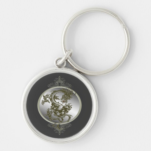 Steel Dragon Key Chain (Front)
