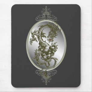 Steel Dragon Mouse Pad