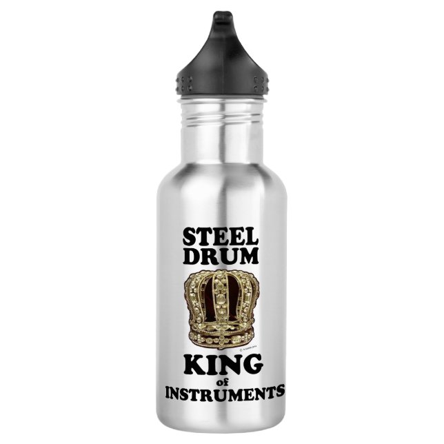 Steel Drum King of Instruments 532 Ml Water Bottle (Right)