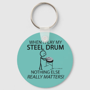 Steel Drum Nothing Else Matters Key Ring