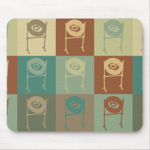 Steel Drum Pop Art Mouse Mat