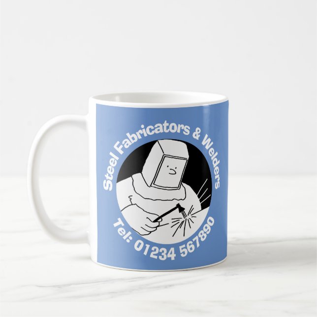 Steel Fabrication & Welding Business. Coffee Mug (Left)
