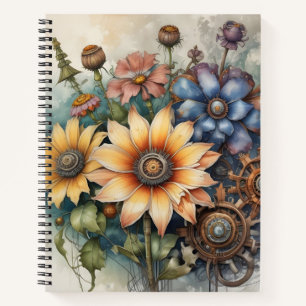 Steel Flowers Notebook