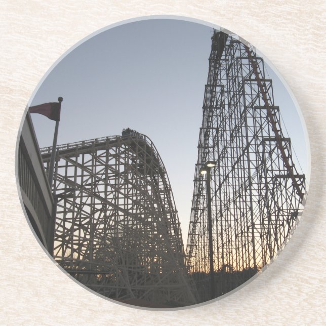 Steel Force and Thunderhawk Dorney Park Coaster (Front)