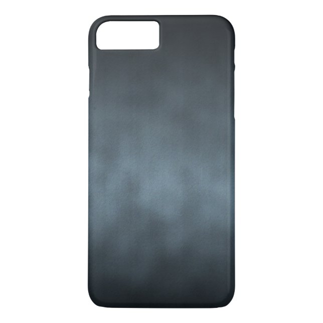 Steel Grey Gothic Ombre Background Art Case-Mate iPhone Case (Back)