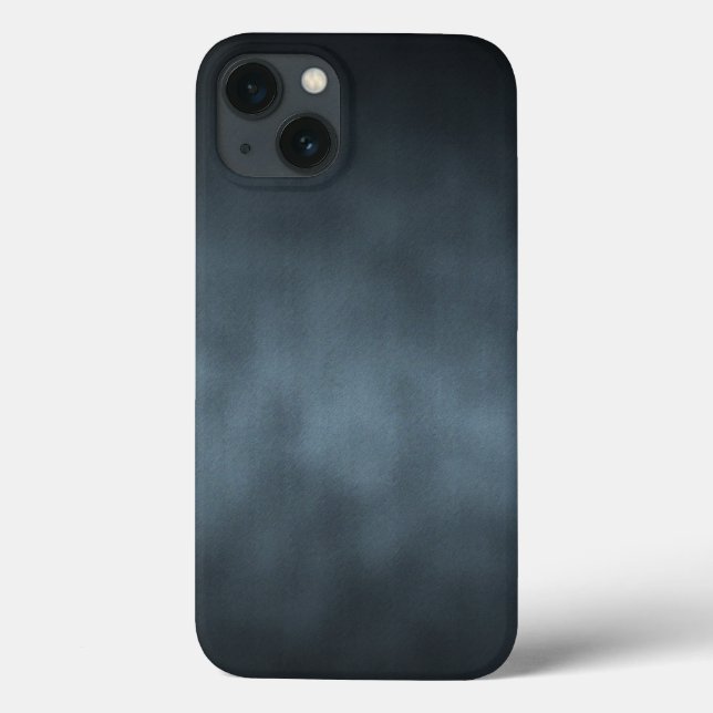 Steel Grey Gothic Ombre Background Art Case-Mate iPhone Case (Back)