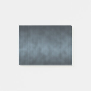 Steel Grey Gothic Ombre Background Art Post-it Notes