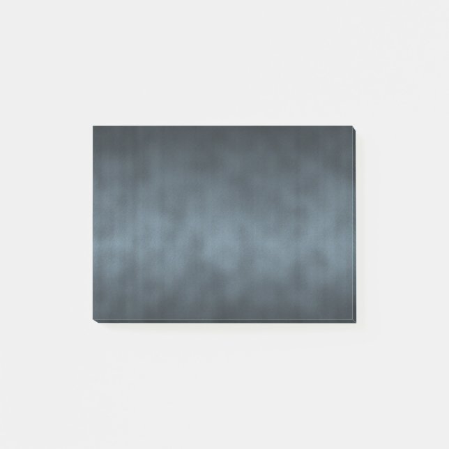 Steel Grey Gothic Ombre Background Art Post-it Notes (Front)