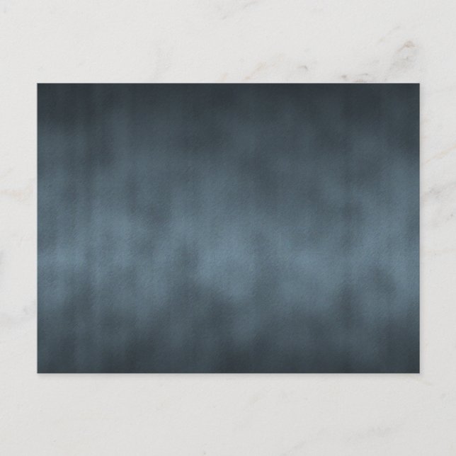 Steel Grey Gothic Ombre Background Art Postcard (Front)