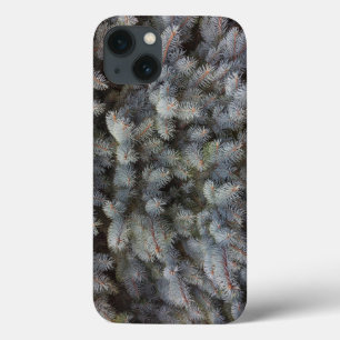 Steel, grey, green and blue spruce classy   iPhone 13 case