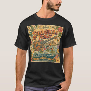 Steel Guitar FRIDAY Waikīkī Vintage T-Shirt