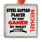 Steel Guitar Player Loves Playing Video Games