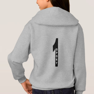 Steel hooded trim back girls DESIGN FIRST SPORT