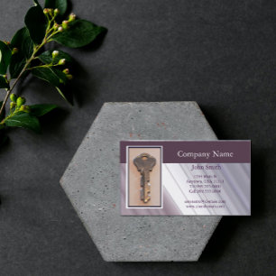 Steel Key Business Card