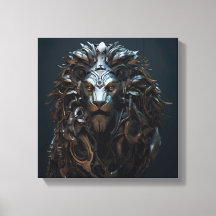 Steel King: The Majestic Metal Lion