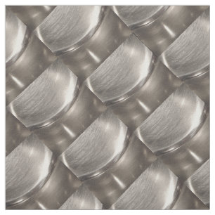 Steel metal 0132 fabric