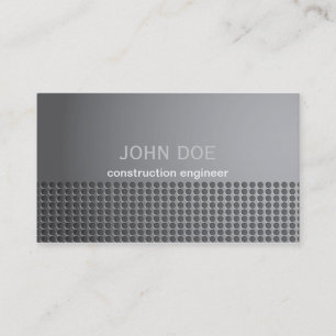 Steel Metal Effect Business Card