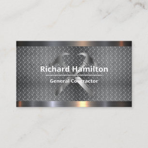 Steel Metal Trim   Hammers Business Card
