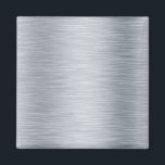 Steel Metallic Magnet<br><div class="desc">Metallic Magnet with a Steel Finish.</div>