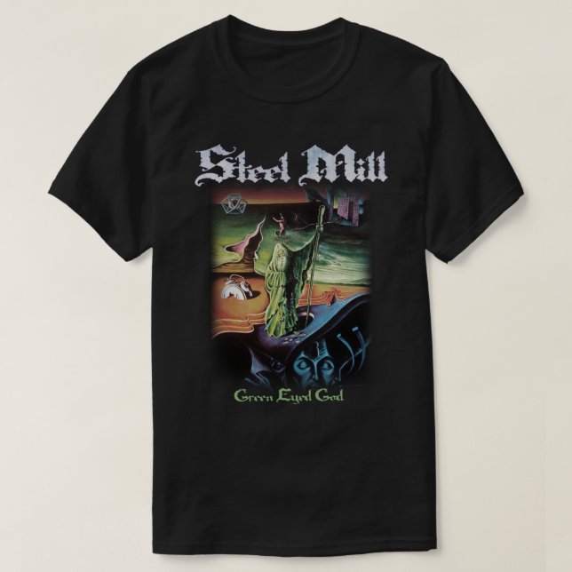 Steel Mill Green Eyed God Shirt! Essential T-Shirt (Design Front)