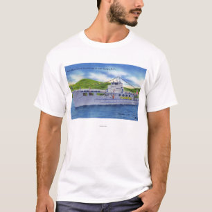Steel Motor Vessel Ticonderoga on Lake T-Shirt