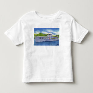 Steel Motor Vessel Ticonderoga on Lake Toddler T-Shirt
