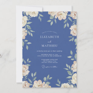 Steel Painted Wedding Invitation