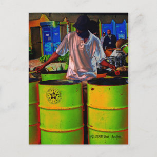 Steel Pan Drummer SD0108 Postcard