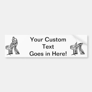 Steel Pan Player outline Bumper Sticker