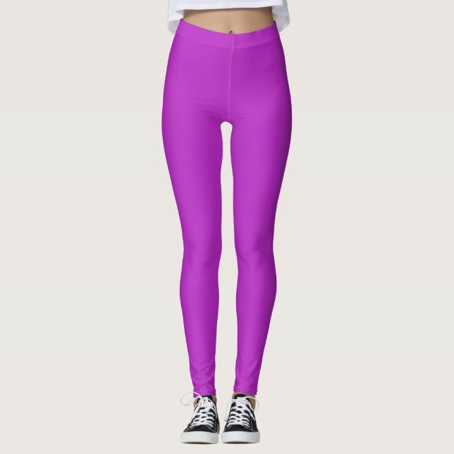 Steel Pink Custom Leggings (Front)