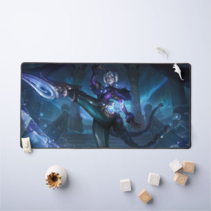 Steel Shadow Gaming Desk Mat Assassin Aesthetics