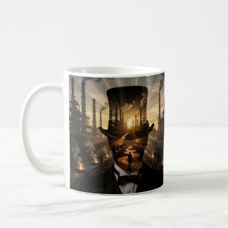 Steel & Sunsets Exploring the Industrial Frontier Coffee Mug