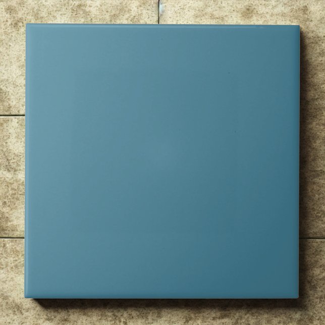 Steel Teal #468499 Modern Cool Interior Accent Tile (Creator Uploaded)