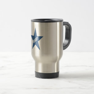 Steel travel cup ETOILE RUGBY