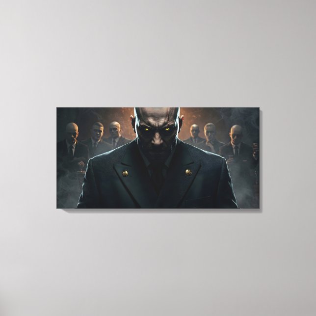 Steel Tyrant Canvas Print (Front)