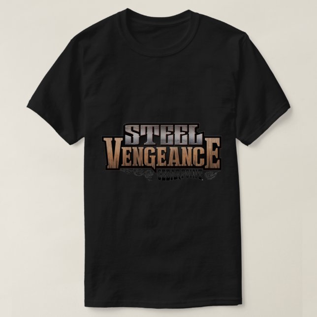 Steel Vengeance Logo Essential T-Shirt (Design Front)