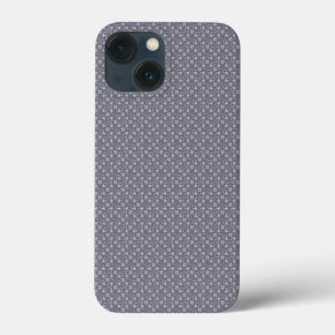 Steel with water drops pattern iPhone 13 mini case