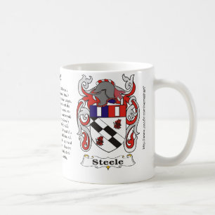Steele Family Coat of Arm mug