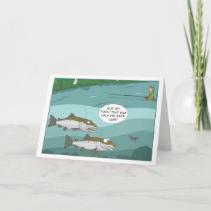 Steelhead Fish of 1000 casts Card